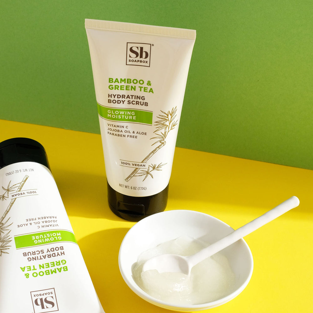 Soapbox aloe vera base close-up signals soothing hydration.