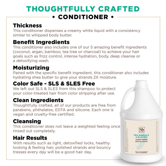 Soapbox conditioner label closeup shows natural ingredients and scent profile.