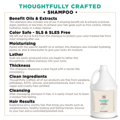 Pour-spout close-up shows easy refilling with Soapbox Sea Minerals & Blue Iris