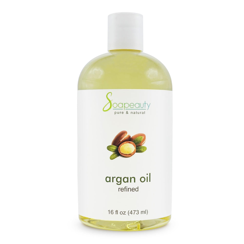 Soapeauty Argan Oil bottle showing 100% pure Moroccan oil for skin and hair care