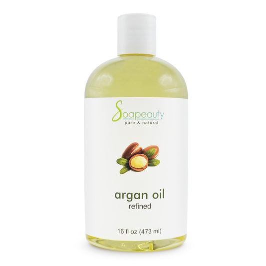 Soapeauty Argan Oil bottle showing 100% pure Moroccan oil for skin and hair care