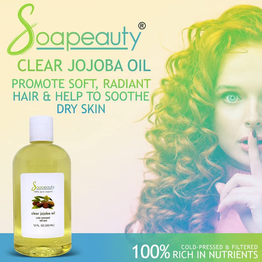 Soapeauty Clear Jojoba Oil on skin close-up showing fast-absorbing hydration