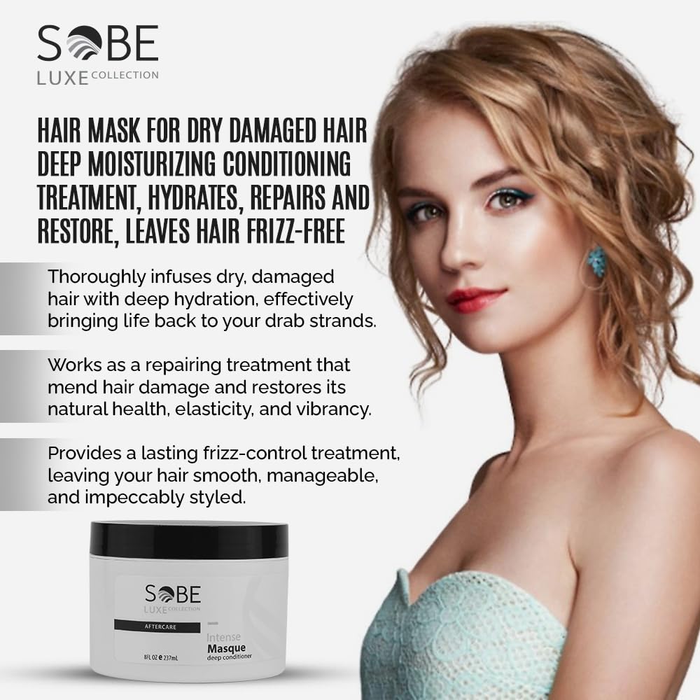 SOBE LUXE ingredients highlight keratin and collagen infusion