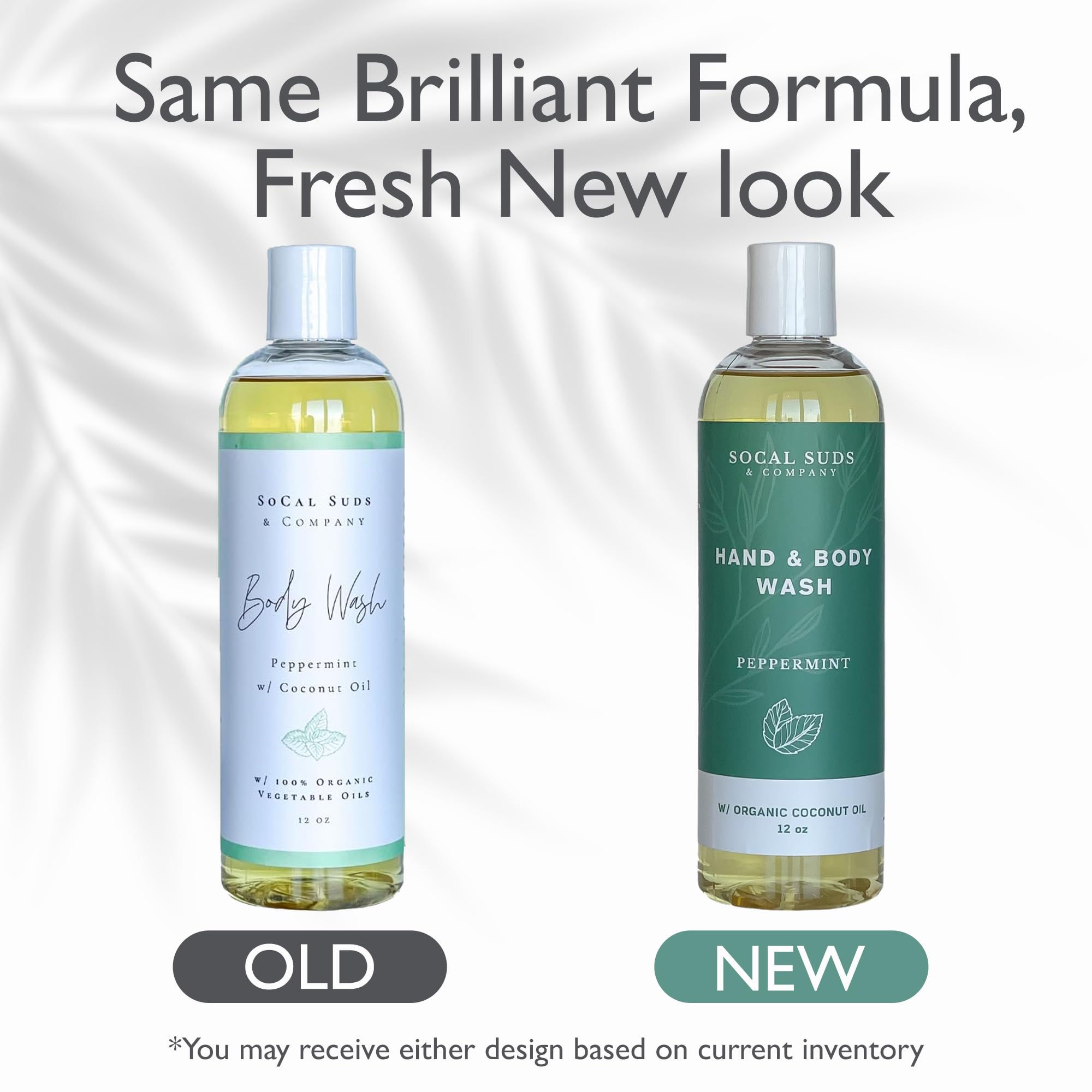 SoCal Suds & Company body wash on hand showing smooth lather and skin-friendly formula
