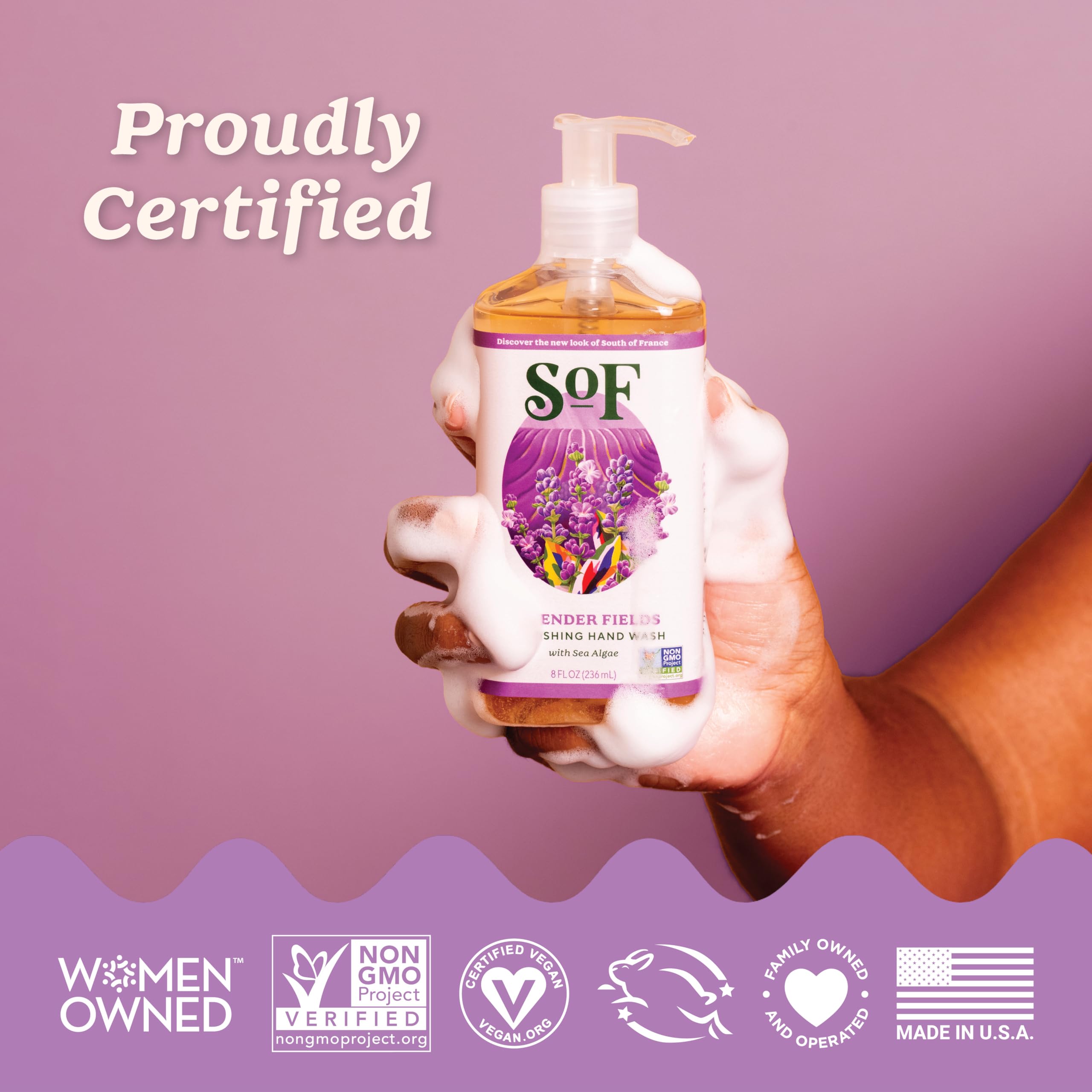 SoF made-in-USA, women-owned craftsmanship behind everyday hand care