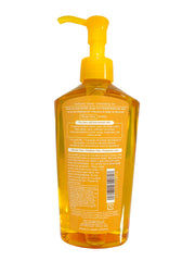 Sofia by Ode Softy Mo Deep Treatment Oil on dry palm demonstrating makeup removal and hydration usage.
