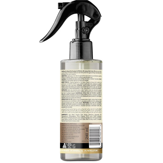 SOFNFREE curl refresher spray application mist easily revives dry curls.
