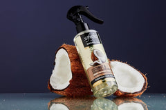SOFNFREE curls after-use look defined and softer with natural oils.