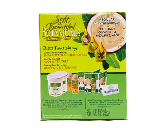 Soft & Beautiful Botanicals Texturizer in action creates natural waves and curls