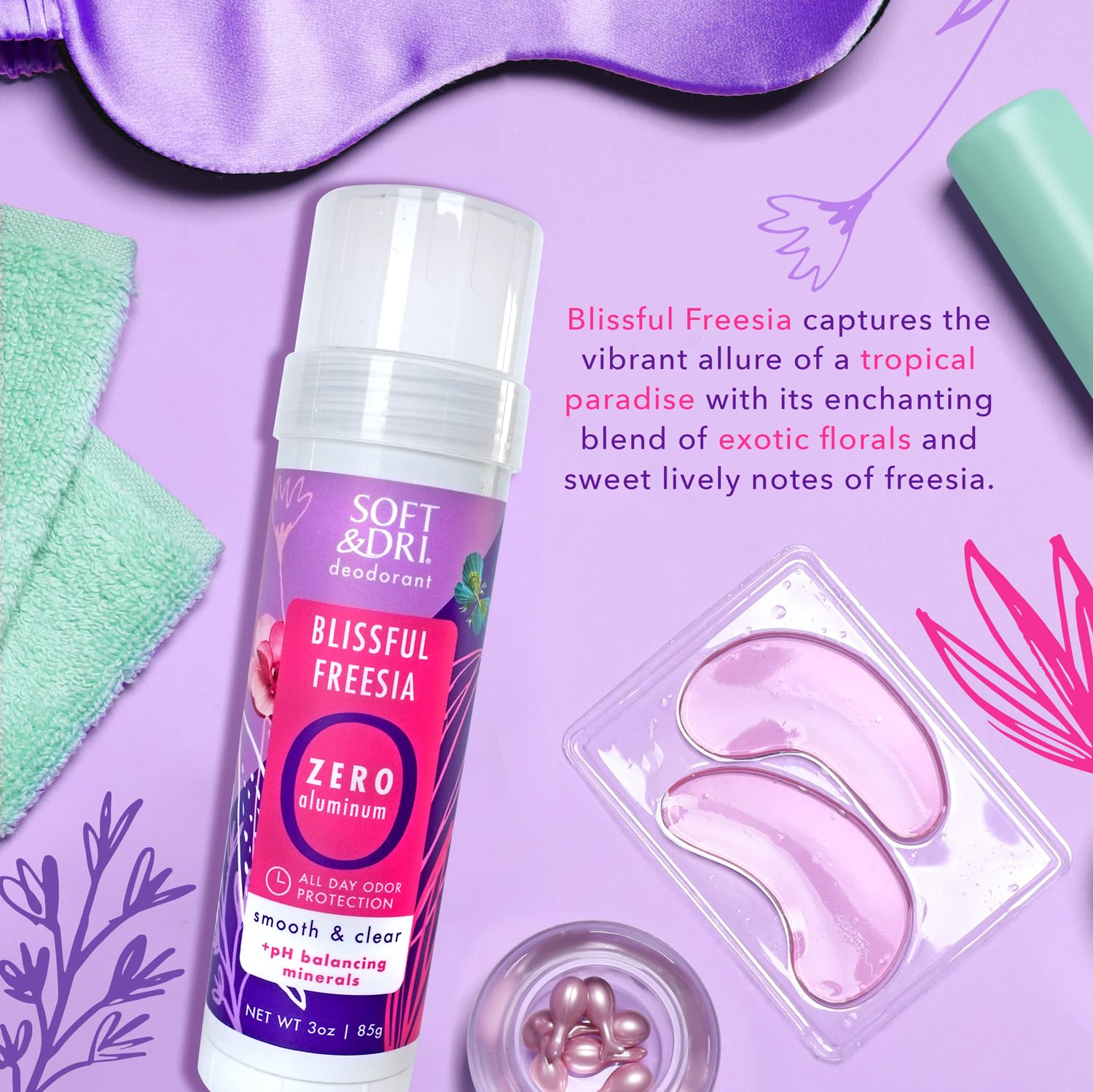 Soft & Dri go-anywhere cylinder fits purse or gym bag