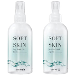 Soft Skin Jojoba Original Dry Oil Spray bottles shown in a pack for hydration on the go.