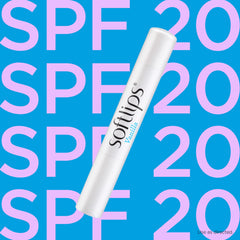 Pocket size SoftLips Vanilla Lip Protectant for daily care