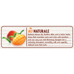 SoftSheen Au Naturale pomade swirl demonstrates no-crunch hold for scrunch-on styles.