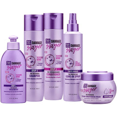SoftSheen Damage Slayer steam treatment setup for salon-style care