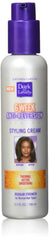 SoftSheen Dark & Lovely Anti-Reversion bottle pour for lasting smoothness.