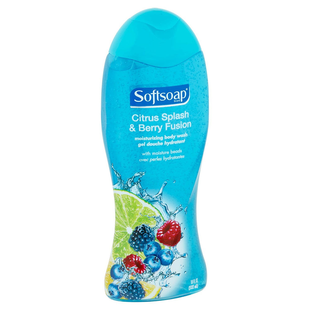 Close-up of creamy lather forming on skin with Softsoap formula.