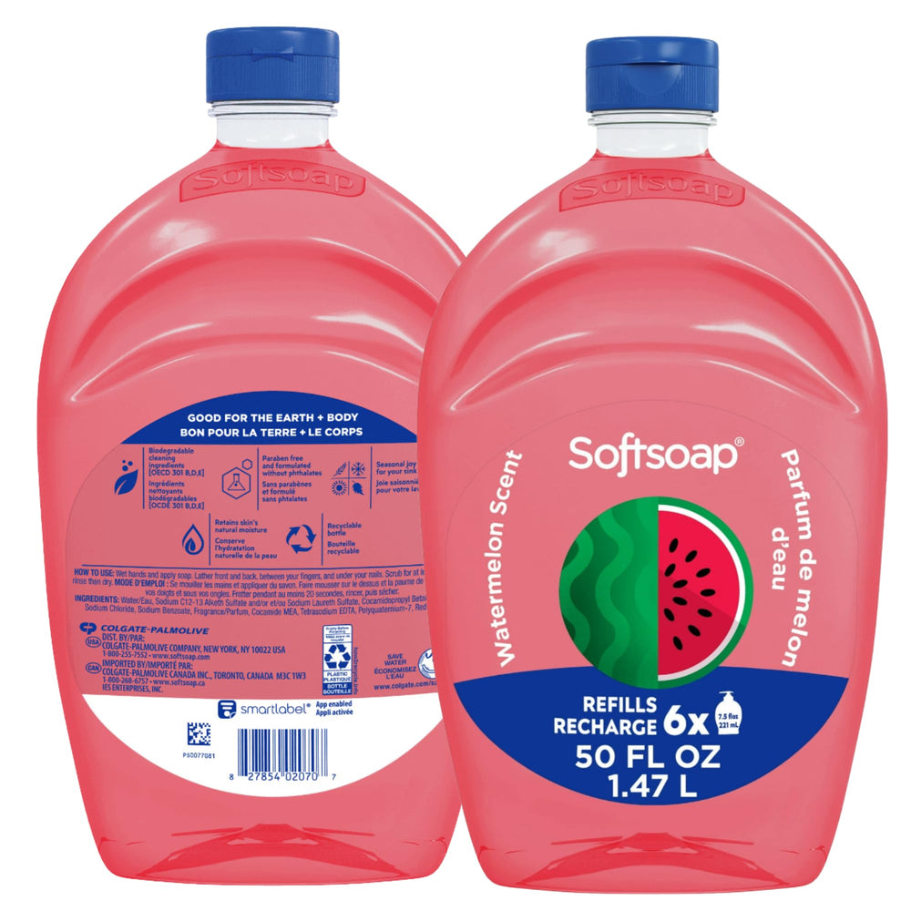 Refill packaging designed to cut waste by supporting multiple bottle refills.
