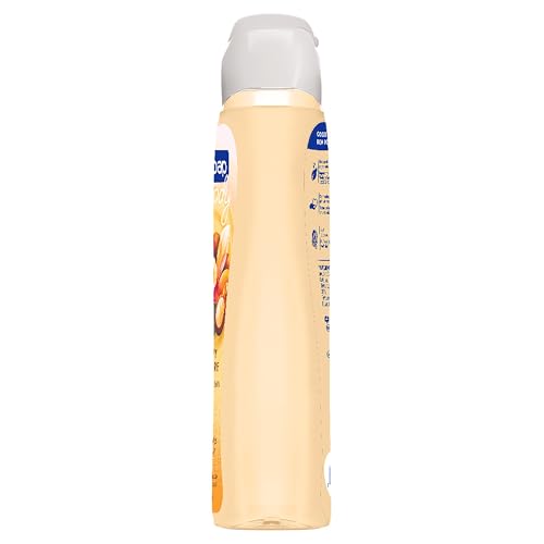 Softsoap bottle back label with ingredients and paraben-free formula