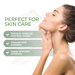 Sohum Living makeup remover wipes in use, soft on skin