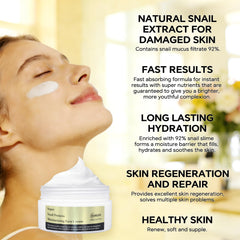 Sokgo Snail Mucin Cream used under makeup for smooth wear