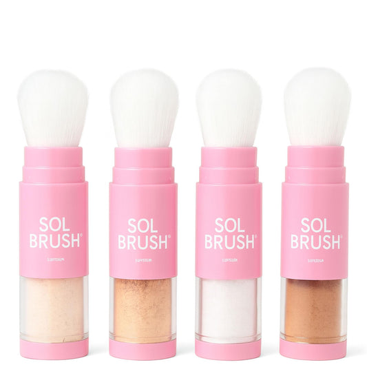 Sol Brush Minis water-resistance up to 80 minutes for swimming.