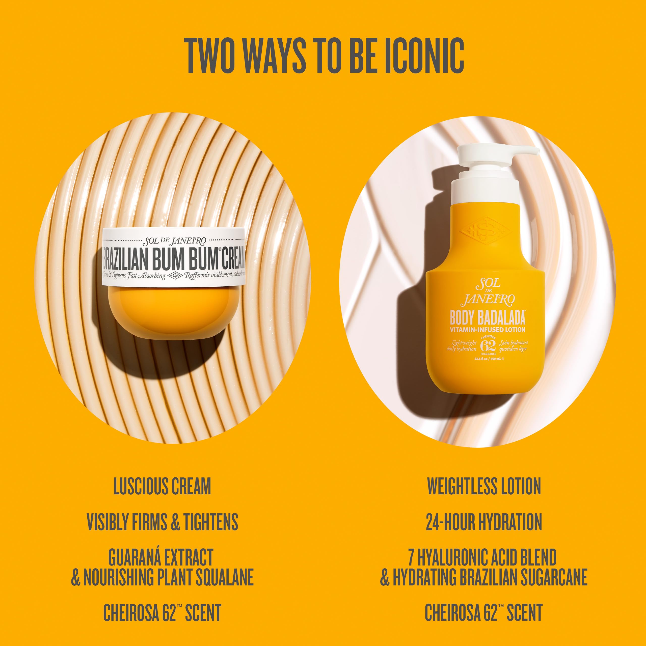 Amazon Exclusive packaging for Bum Bum Cream on display.