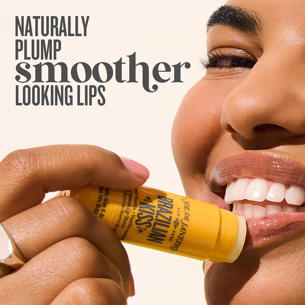 Sol de Janeiro Brazilian Kiss lip butter jar closeup with creamy texture