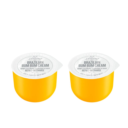 Sol de Janeiro Bum Bum Cream jar with visibly firming, radiant-skin formula.