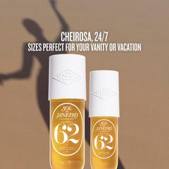 Sol de Janeiro Cheirosa travel-size 3 oz bottle for on-the-go refresh.