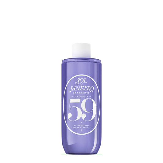Sol de Janeiro Cheirosa 59 bottle highlighting vanilla orchid notes for daily spritz