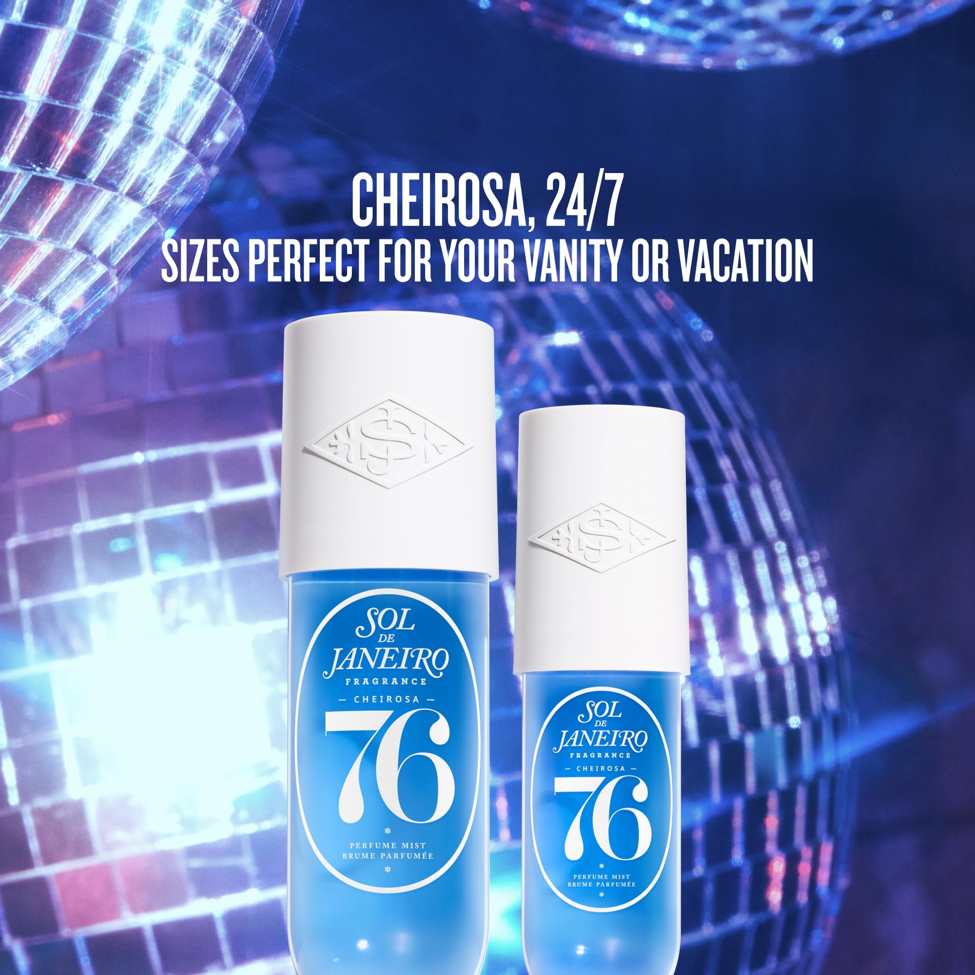 Sol de Janeiro Cheirosa 76 refill hair and body mist for effortless scent layering.