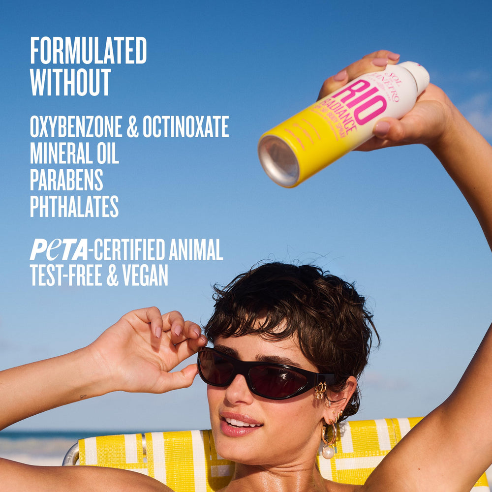 Allure Best of Beauty 2025 badge highlights the award-winning sunscreen