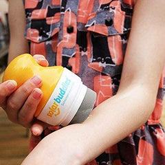 Solar Buddies Duo GB travel-ready roll-on sponge applicator with replaceable sponge head