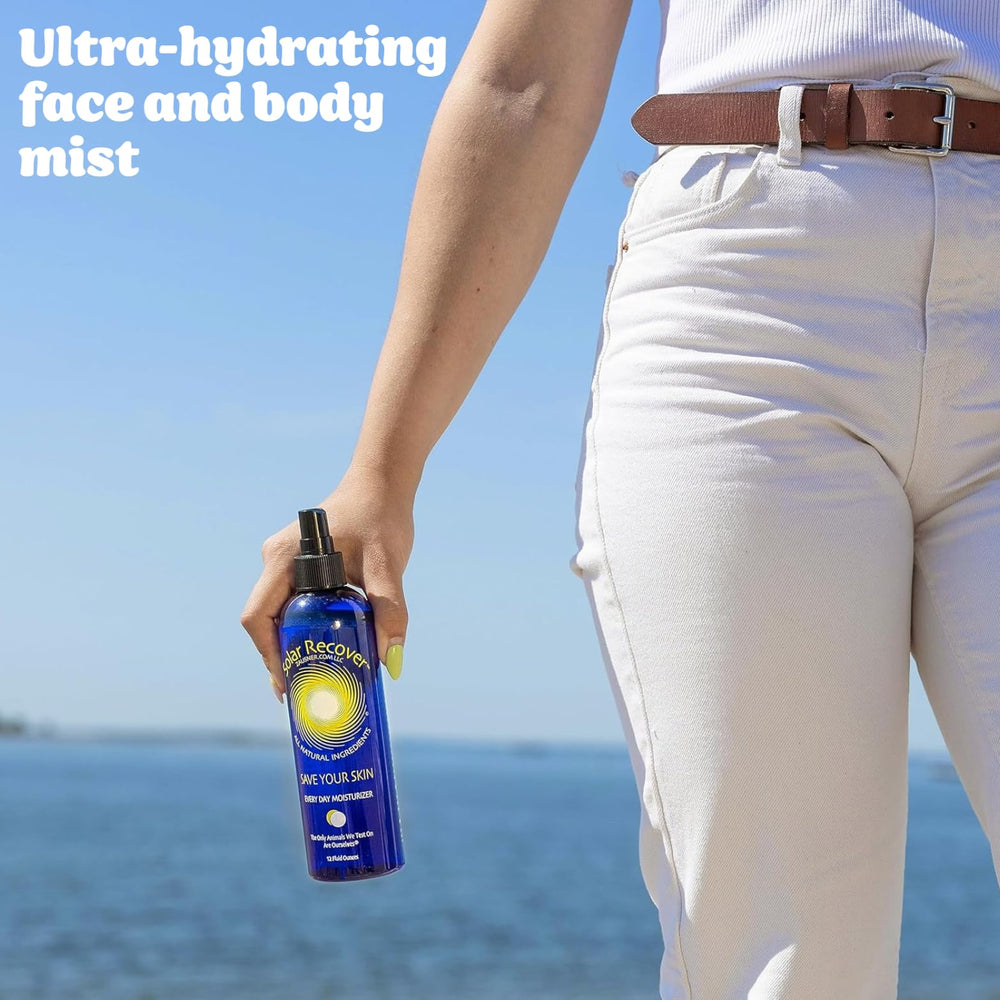 Solar Recover non-greasy moisturizer provides lightweight skin hydration