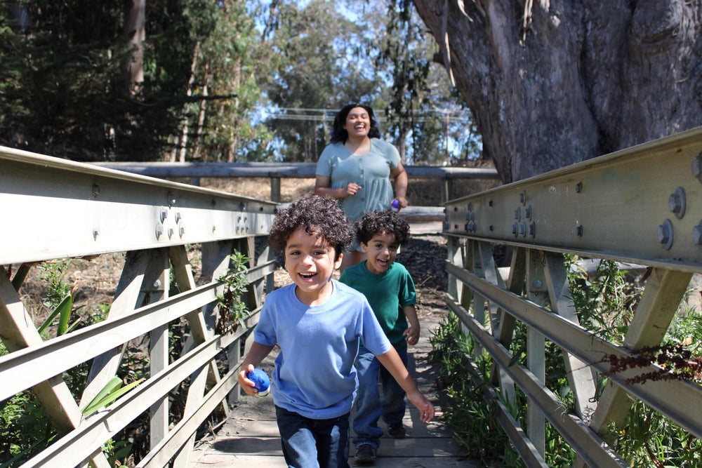 Solar Swipe family-friendly design makes sun care easy for all ages.