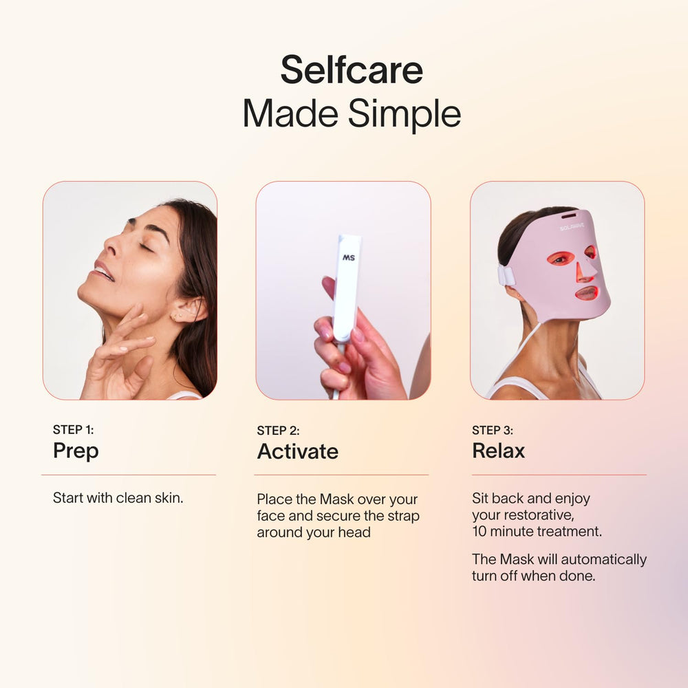 Solawave portable rechargeable mask ready for travel