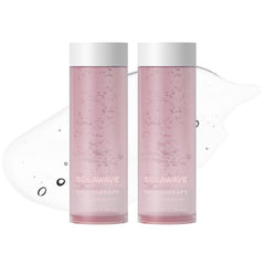 Solawave activating serum bottle pour highlights hydrating application for radiant skin
