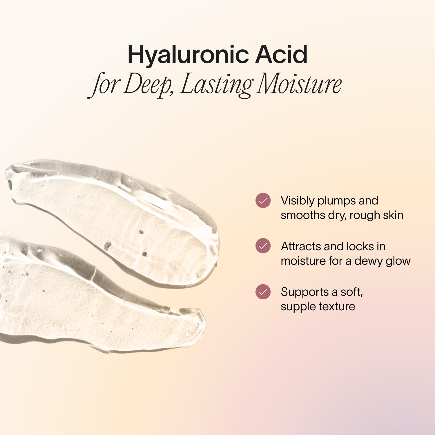 Nonapeptide-1 plumping effect illustration for a youthful glow