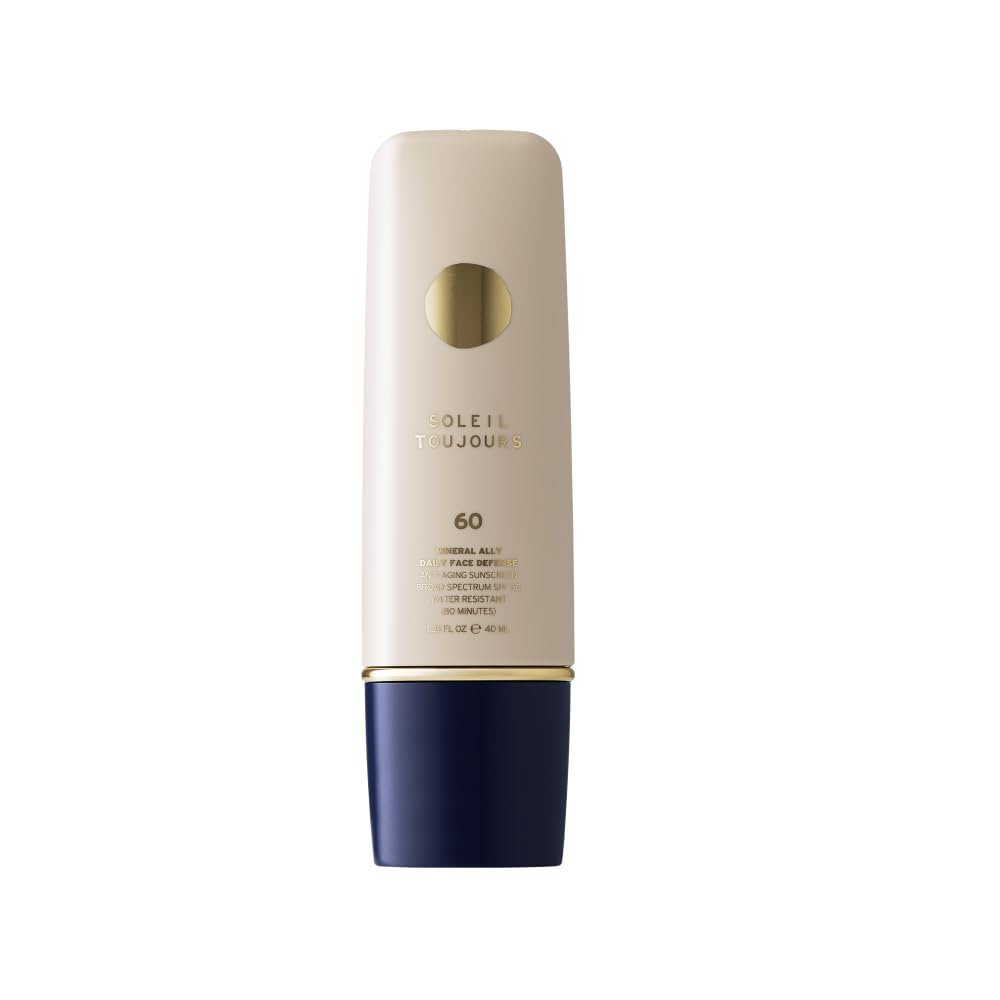 Soleil Toujours Daily Defense SPF 60 bottle for daily protection