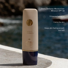Soleil Toujours Daily Defense SPF 60 label close-up showing mineral protection