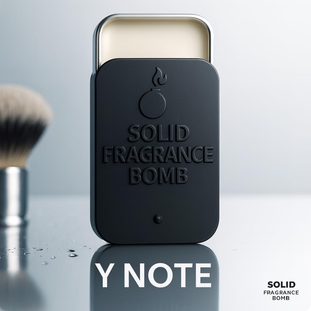 Solid Fragrance Bomb application on wrist delivers a subtle, long-lasting aroma