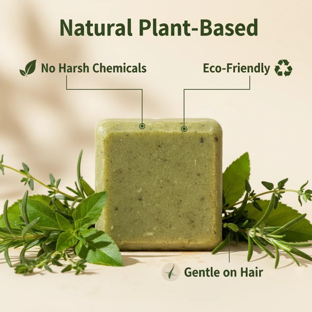 Solid Shampoo Bar Packaging: plastic-free packaging supports eco-conscious choice.