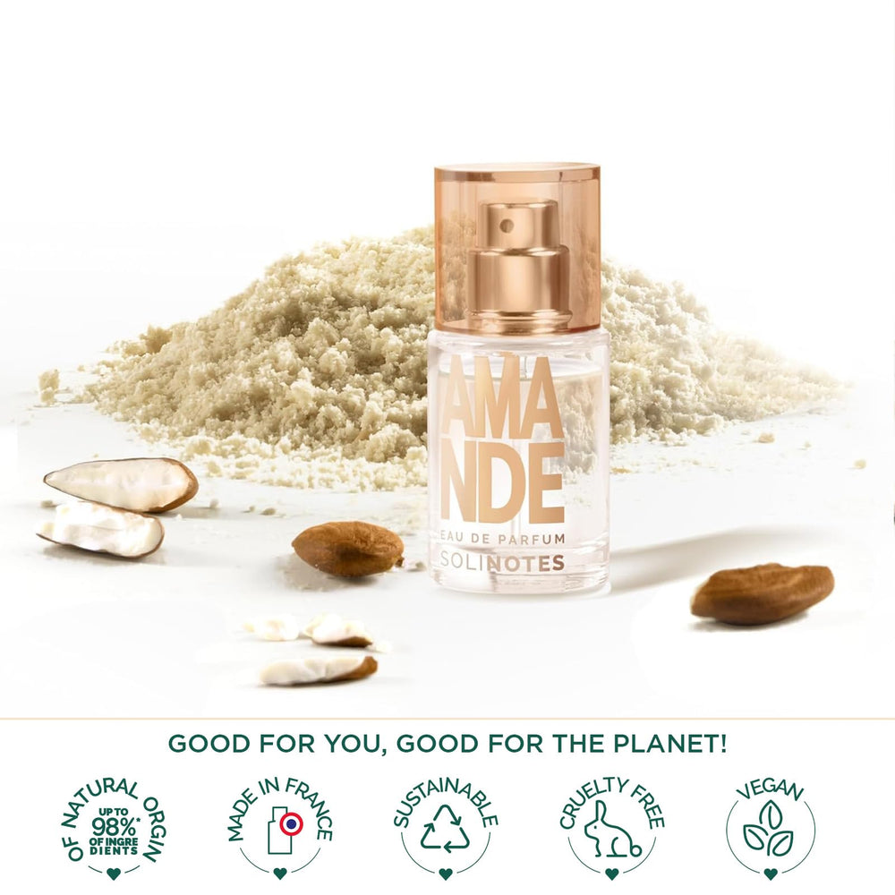 Solinotes Almond fragrance application shows how to layer scents for a personalized experience.