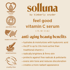 Solluna Asc2P serum boost close-up highlights potent antioxidant action.