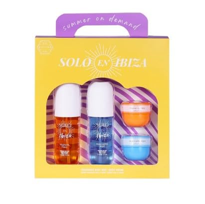 Solo en Ibiza Barcelona Bliss fragrance mist delivers a refreshing, long-lasting scent.