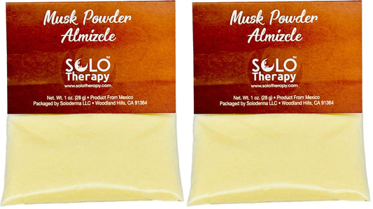 Solo Therapy Musk Powder jar, 1 oz pack, ideal for love-focused rituals.