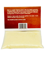 Solo Therapy Musk Powder ritual dusting for charms and reconciliation.