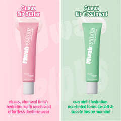 Day gloss application demonstrating smooth, natural shine.