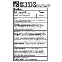 SolRX KID'S SPORT made-in-usa label signals quality and domestic production.