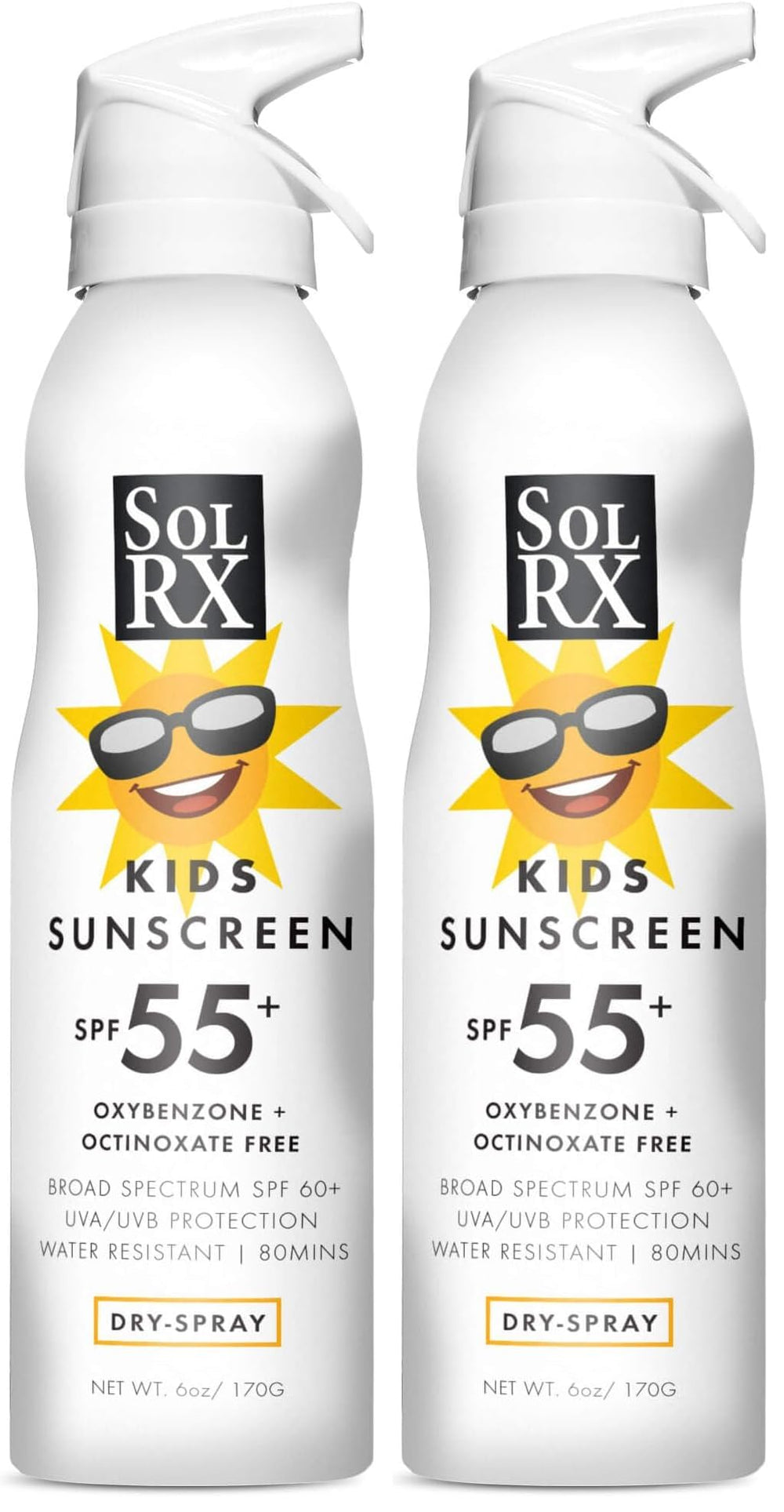 SolRX SPORT Kid's Spray with 360-degree nozzle for easy outdoor protection